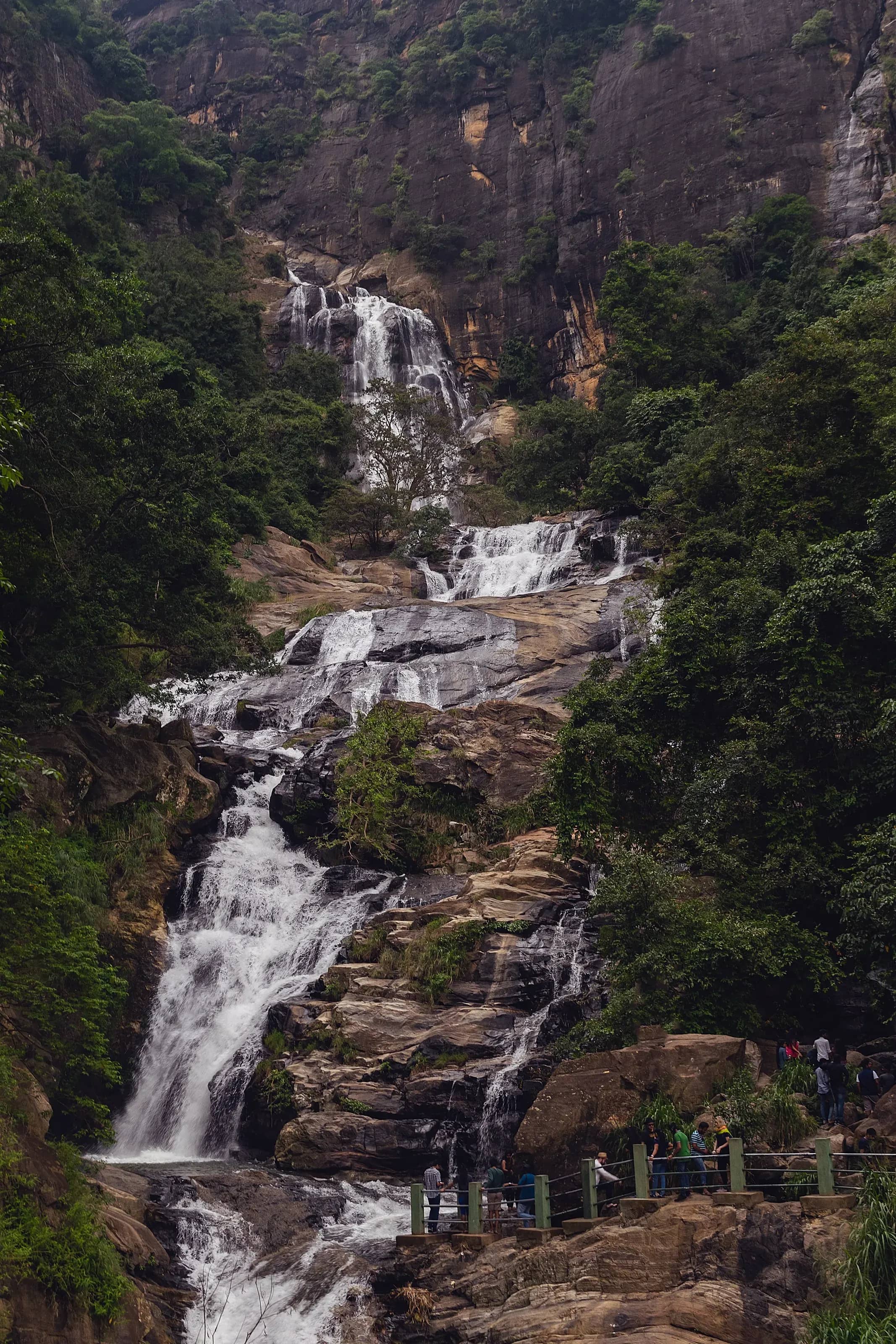 Ravana Falls near Ella in the hill country